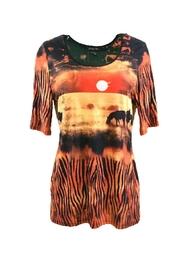  Orange Horse Top