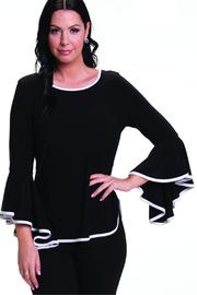  Tiered Slv W Piping Top