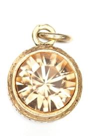  Yellow Topaz Charm