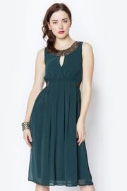  Sequin Collar Dress