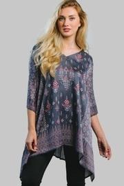  Satin Sari Tunic