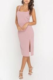  Side-slit Fitted Cocktail-dress