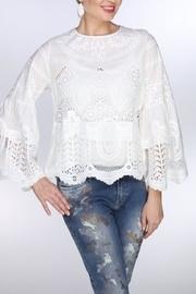  Black Emb. Top