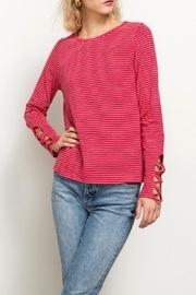  Red Striped Top