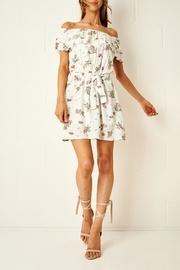  Floral Bardot Dress