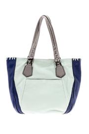  Light Blue Leather Bag