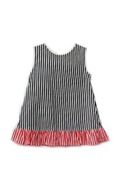  Black/white A-line Dress