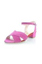  Pink Suede Sandal