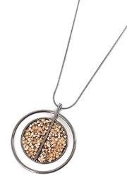  Stone Pendant Necklace-set