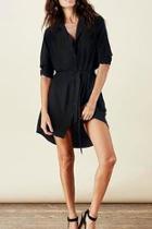  Black Shirt Dress