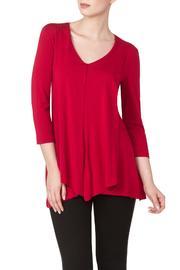  Red Flyaway Top