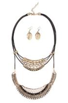  Bohemian-aztec-necklace & Earring-set