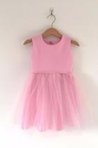  Pink Sparkle Tulle Dress