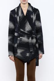  Aztec Belted Blazer
