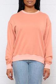  Side Lace Up Sweatshirt
