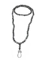  Multicolor-grey Hook Necklace