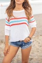  Retro Stripes Sweater