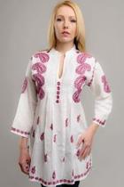  Cotton Embroidered Tunic