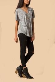  Oversized Burnout Top