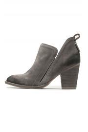  Stacked Heel Bootie