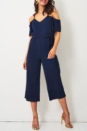  Navy Culotte Jumpsuit