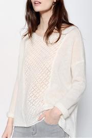  Cream Detailed Pullover