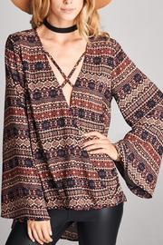  Front Criss Cross Top