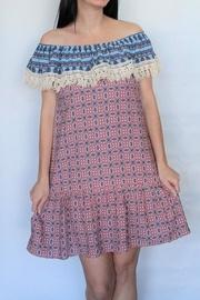  Boho Ruffle Dress