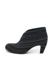  Striped Mid Bootie