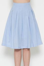  Linen Midi Skirt