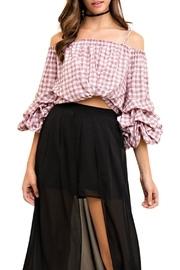  Black Flowy Skort