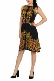  Pattern Black Dress