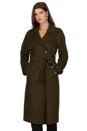  Wool Blend Trench