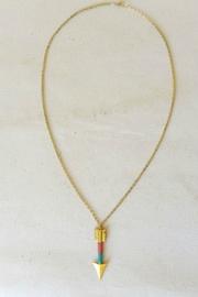  Brass Arrow Necklace