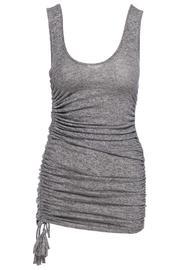 Sleeveless Ruched Mini Dress