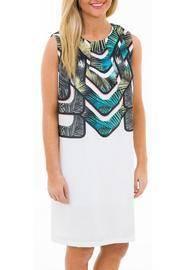  Palm Geo Dress