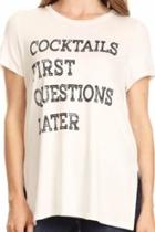  Cocktails Graphic Tee