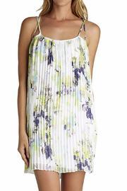  Strappy Pleated Dress