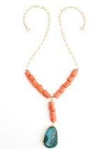  Gold Coral Necklace