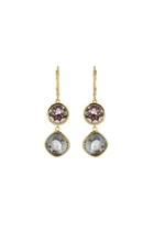  Accented Crystal Earrings