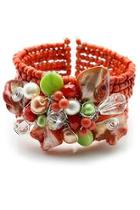  Coral Cuff Bracelet