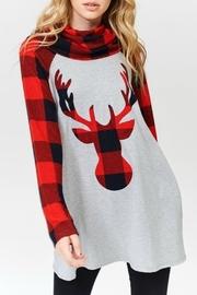  Plaid Reindeer Shirt