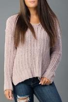  Lavender Chenille Sweater