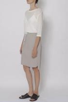  Drawstring Cotton Skirt