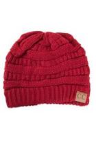  Red Slouch Beanie