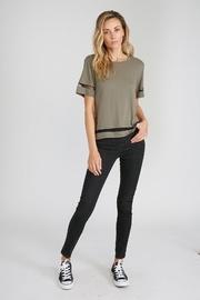  Tulle Insert T-shirt