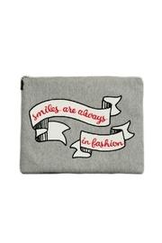  Jersey Clutch Grey