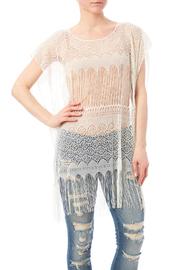 Ivory Fringe Cover-up