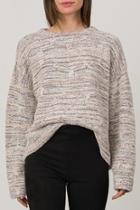  Woven Effect Pullover