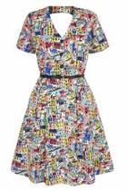  Sketchy Village Dress